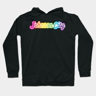 Johnson City Rainbow Design Hoodie